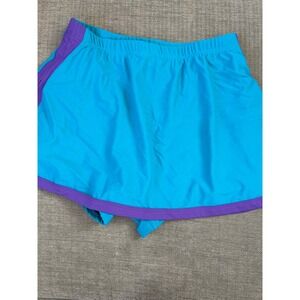 VTG Blair Women's Turquoise Purple Athletic Skort Size 10 Tennis Golf Running